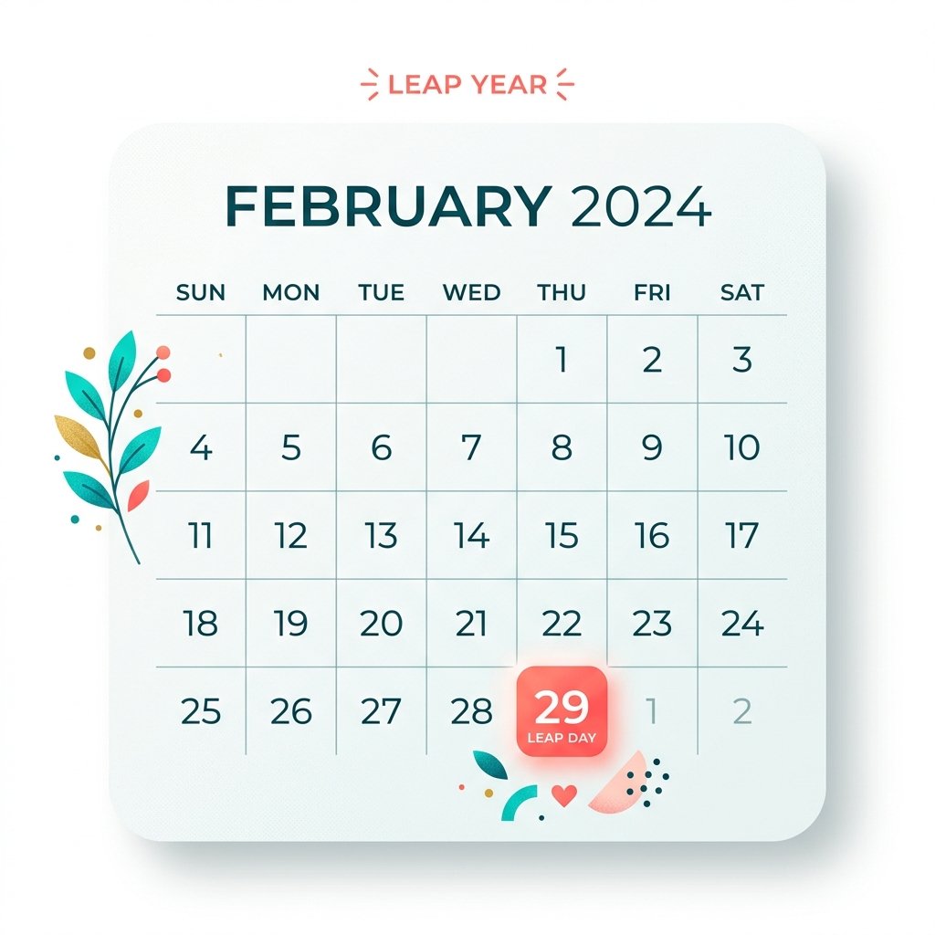 Leap year February 29 birthday age calculation