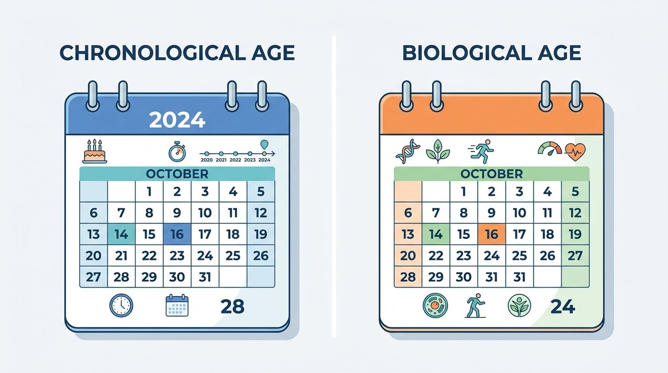Chronological Age vs. Biological Age: What's the Difference?