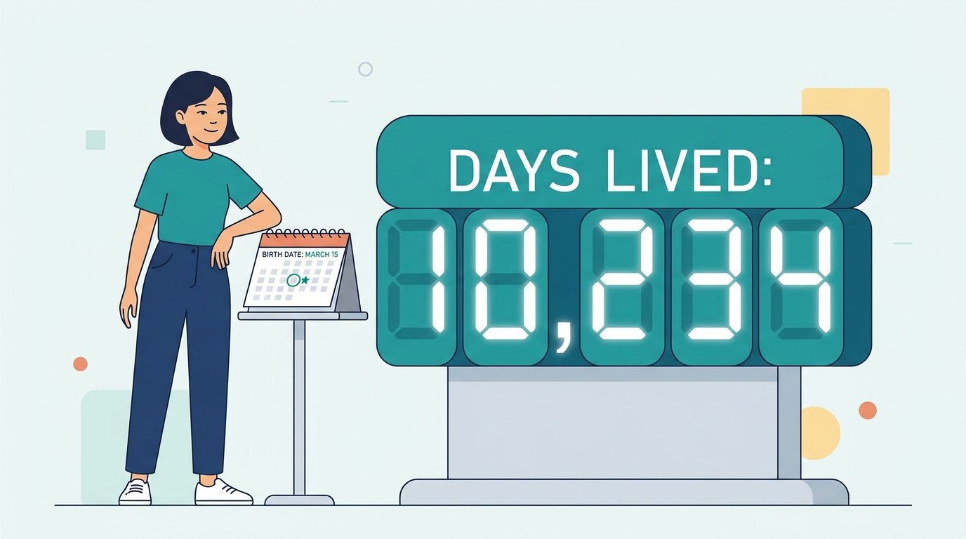 How Many Days Have You Been Alive? (Simple Guide)